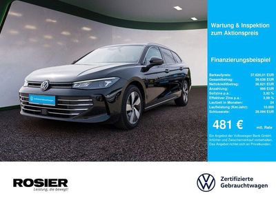 Usata VW Passat Business 150 CV (110 kW) 2025 Nero Station wagon