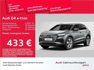 Gebraucht Audi Q4 e-tron Sport 210 kW (286 PS) 2025 Taifungrau metallic SUV