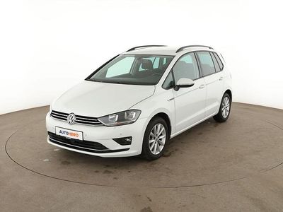 Gebraucht VW Golf Sportsvan LOUNGE 110 PS (80 kW) 2015 Weiß Van / Kleinbus