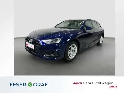Usata Audi A4 Advanced Plus 150 CV (110 kW) 2022 Blu Station wagon