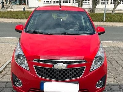 Begagnad Chevrolet Spark LS 68 HK (50 kW) 2013 Röd Halvkombi