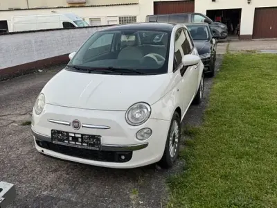 Gebraucht Fiat 500 Pop 69 PS (50 kW) 2009 Weiß Cabrio