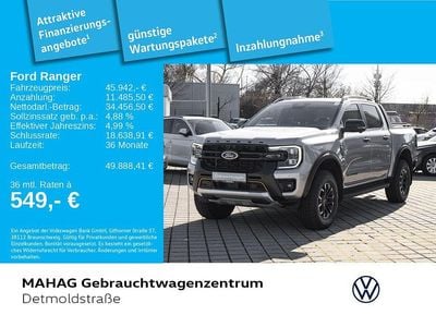 Gebraucht Ford Ranger Wildtrack 205 PS (150 kW) 2024 Silber Pickup