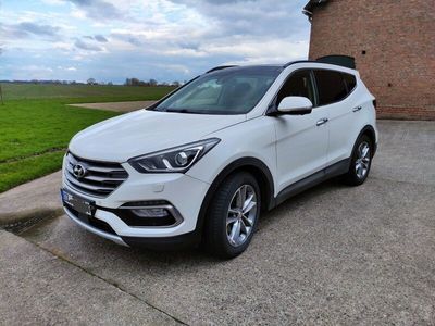 gebraucht Hyundai Santa Fe blue 2.2 CRDi Premium 4WD Automatik...