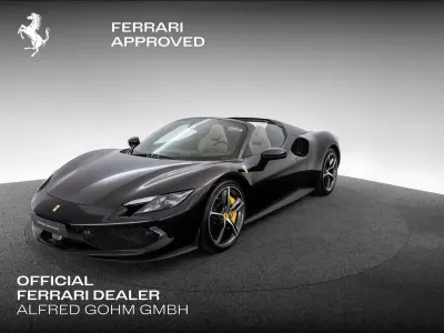 Second-hand Ferrari 296 829 CP (609 kW) 2024 Negru Cabrio