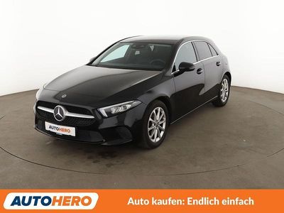 Gebraucht Mercedes A180 Progressive 136 PS (100 kW) 2019 Schwarz Limousine