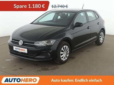 Gebraucht VW Polo Comfortline 75 PS (55 kW) 2018 Schwarz Kleinwagen