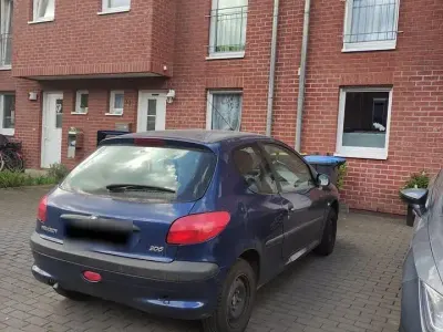 Usata Peugeot 206 75 CV (55 kW) 2001 Blu Utilitaria