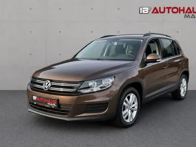 Gebraucht VW Tiguan Trendline 122 PS (89 kW) 2015 Braun SUV