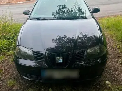 Gebraucht Seat Ibiza 55 PS (40 kW) 2004 Schwarz Kleinwagen