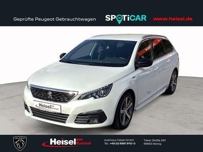 Gebraucht Peugeot 308 SW GT-line 131 PS (96 kW) 2018 Weiß Kombi