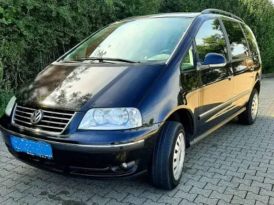 Gebraucht VW Sharan United 116 PS (85 kW) 2009 Schwarz Van / Kleinbus