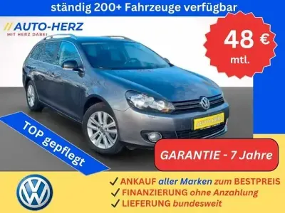 Käytetty VW Golf VII Style 105 HP (77 kW) 2012 Harmaa Farmari