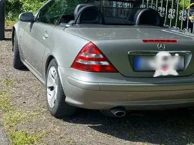 Gebraucht Mercedes SLK200 Edition 163 PS (119 kW) 2003 Silber Cabrio