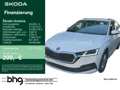 Gebraucht Skoda Octavia Ambition 150 PS (110 kW) 2023 Weiß Kombi