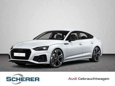 Gebraucht Audi A5 Sportback Competition 150 PS (110 kW) 2023 Gletscherweiß metallic (metallic) Kleinwagen