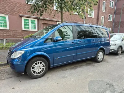 Używany Mercedes Viano 150 KM (110 kW) 2006 Niebieski Minivan