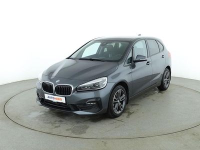 Gebraucht BMW 218 Active Tourer Sport Line 150 PS (110 kW) 2021 Grau Van / Kleinbus