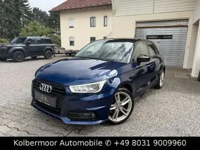 Gebraucht Audi A1 Sportback S-Line 116 PS (85 kW) 2018 Blau Kleinwagen