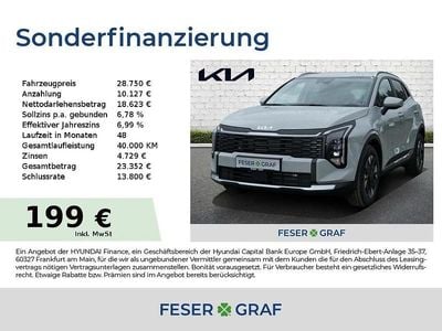 Neu Kia Sportage Comfort 150 PS (110 kW) 2025 Wolfsgrau met SUV