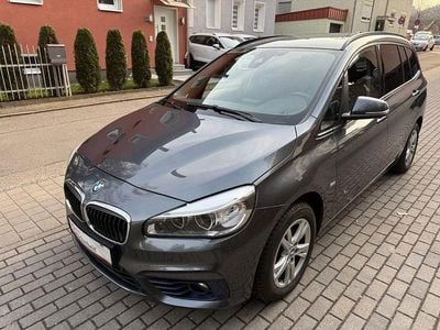Gebraucht BMW 218 Gran Tourer Sport Line 136 PS (100 kW) 2016 Grau Van / Kleinbus