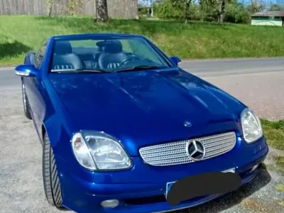 Gebraucht Mercedes SLK200 Edition 163 PS (119 kW) 2004 Blau Cabrio