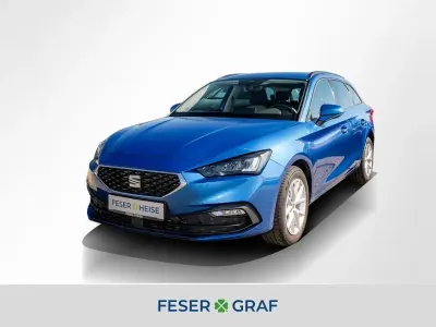 Usata Seat Leon Style 150 CV (110 kW) 2025 Blu Station wagon