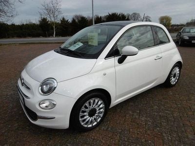 Gebraucht Fiat 500 Lounge 69 PS (50 kW) 2015 Weiß Kleinwagen