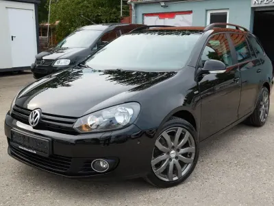 Gebraucht VW Golf VI Match 105 PS (77 kW) 2013 Schwarz Kombi