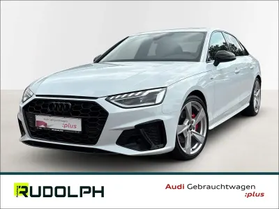 Gebraucht Audi A4 S-Line 204 PS (150 kW) 2023 Gletscherweiß metallic Limousine