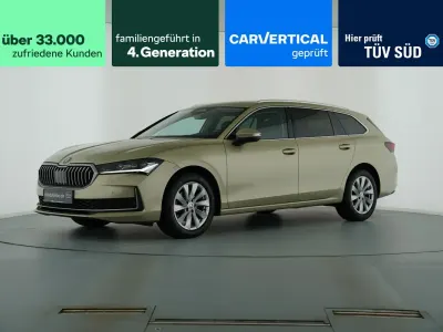 Gebraucht Skoda Superb Selection 150 PS (110 kW) 2024 Ice tea gelb metallic Kombi