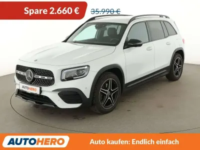 Gebraucht Mercedes GLB220 AMG line 190 PS (139 kW) 2021 Mondstein silber SUV