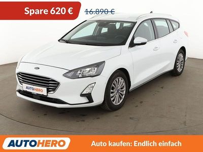 Gebraucht Ford Focus Titanium 120 PS (88 kW) 2022 Weiß Kombi