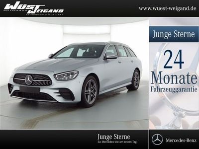 gebraucht Mercedes E220 d 4M T AMG+AHK+SSD+SHZ+KAM+NAVI+BUS.PAK