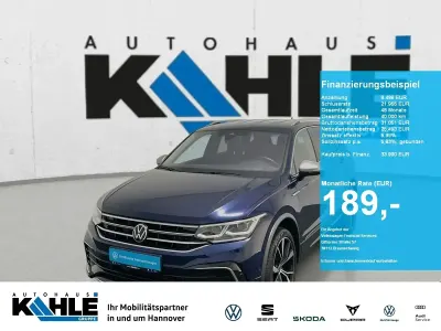 Usata VW Tiguan Allspace R-line 190 CV (139 kW) 2022 Blu SUV