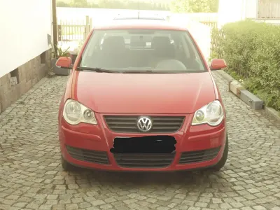Käytetty VW Polo 80 HP (58 kW) 2007 Punainen Viistoperä