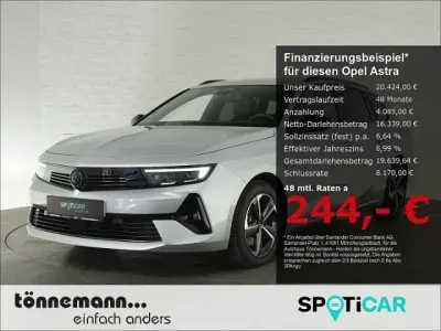 Gebraucht Opel Astra 131 PS (96 kW) 2024 Kristall silber Kleinwagen