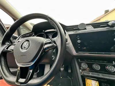 Gebraucht VW Touran 116 PS (85 kW) 2019 Grau Van / Kleinbus