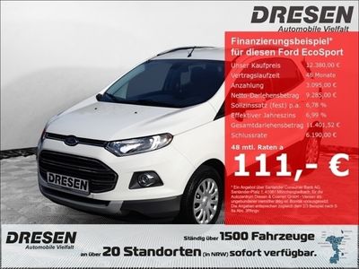 gebraucht Ford Ecosport Titanium *Klimaautomatik*Sitzheizung*Blue Tooth