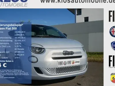 Neu Fiat 500 Icon 65 PS (47 kW) 2026 Blau Limousine