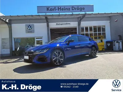Usata VW Arteon R 320 CV (235 kW) 2022 Blu Station wagon