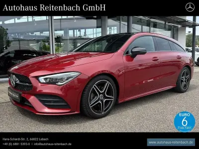 Gebraucht Mercedes CLA200 Shooting Brake AMG 163 PS (119 kW) 2021 Manufaktur patagonienrot Kombi