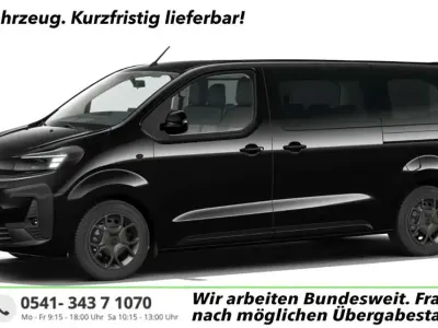 Neu Opel Zafira Life Edition 179 PS (131 kW) 2026 Karbon schwarz metallic Van / Kleinbus