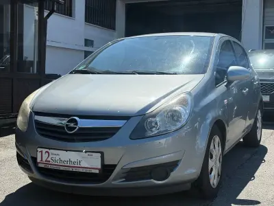 Gebraucht Opel Corsa Edition 87 PS (63 kW) 2010 Silber Kleinwagen