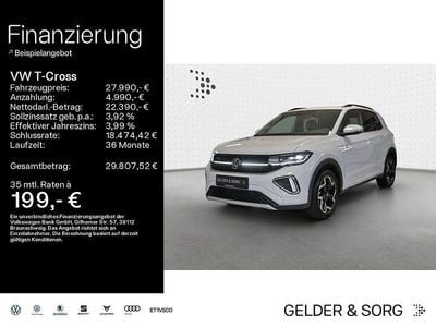 Gebraucht VW T-Cross R-line 150 PS (110 kW) 2025 Pure white SUV
