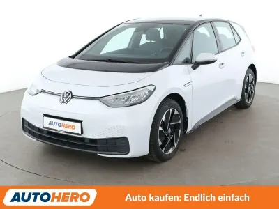 Gebraucht VW ID.3 Pure 110 kW (150 PS) 2021 Weiß Kleinwagen