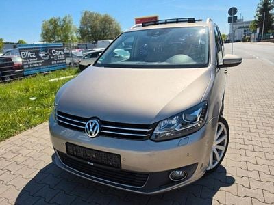 Gebraucht VW Touran Highline 177 PS (130 kW) 2014 Beige Van / Kleinbus