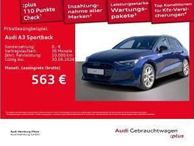 Usata Audi A3 Advanced 150 CV (110 kW) 2026 Blu Berlina