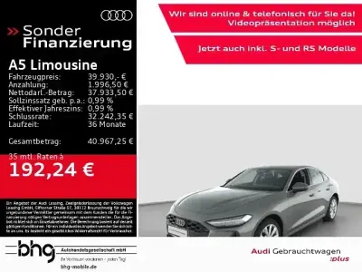 Gebraucht Audi A5 Basis 204 PS (150 kW) 2025 Grau Limousine