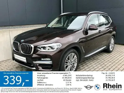 Używany BMW X3 Luxury Line 231 KM (169 kW) 2019 Brązowy SUV